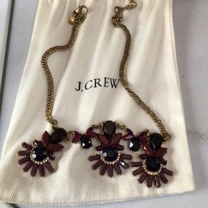 Maroon & Black Necklace